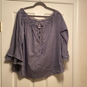 Vantarsi Off The Shoulder Top…size 1X